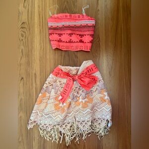 Moana girls costume